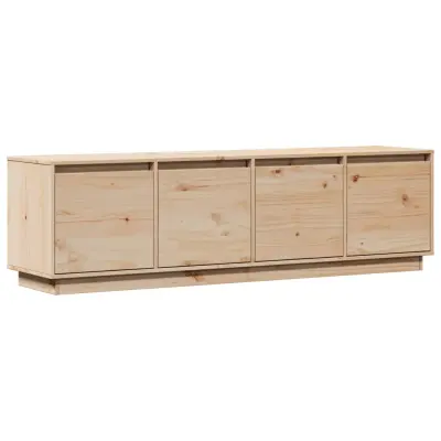 vidaXL TV omarica 156x37x45 cm trdna borovina