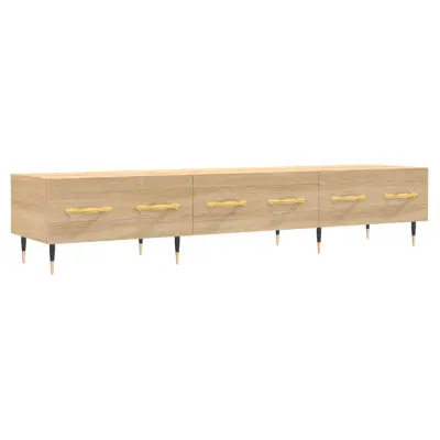 vidaXL TV omarica sonoma hrast 150x36x30 cm inženirski les