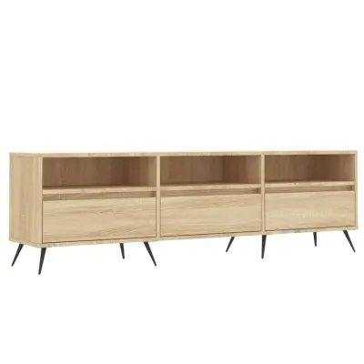vidaXL TV omarica sonoma hrast 150x30x44,5 cm inženirski les