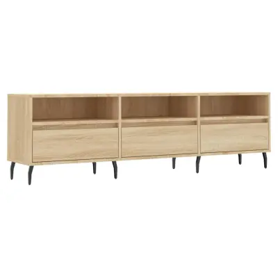 vidaXL TV omarica sonoma hrast 150x30x44,5 cm inženirski les