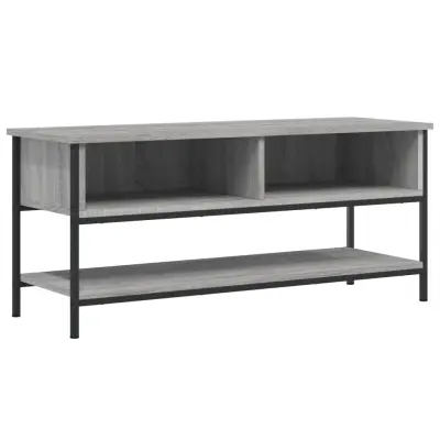 vidaXL TV omarica siva sonoma 100x35x45 cm inženirski les