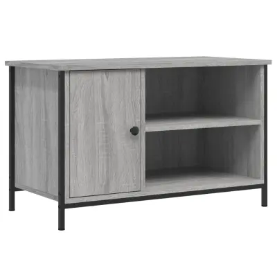 vidaXL TV omarica siva sonoma 80x40x50 cm inženirski les