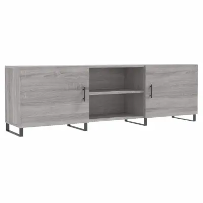 vidaXL TV omarica siva sonoma 150x30x50 cm inženirski les