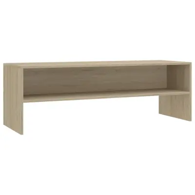 vidaXL TV omarica sonoma hrast 120x40x40 cm iverna plošča