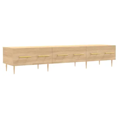 vidaXL TV omarica sonoma hrast 150x36x30 cm inženirski les