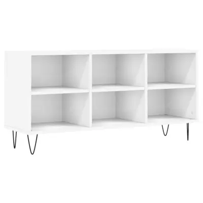 vidaXL TV omarica bela 103,5x30x50 cm inženirski les