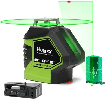 Huepar 621 CG 5 LINIJSKI ZELENI LASER OSRAM diode