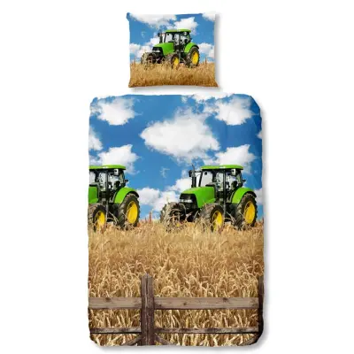 Good Morning Posteljnina "5604-A FARMER" 140x200/220 cm Večbarvna