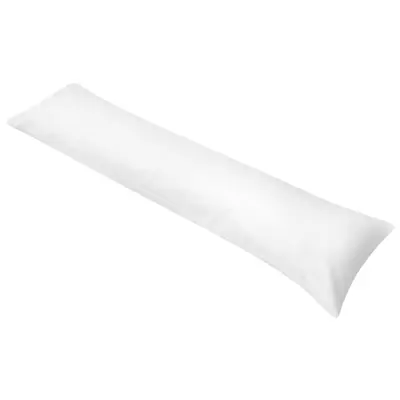 vidaXL Vzglavnik za Spanje na Boku 40x145 cm Bele Barve