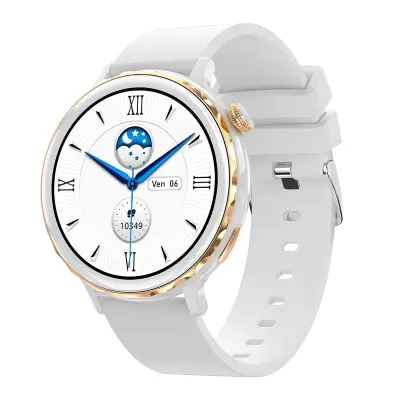 Bluetooth povezana ura Nadzor zdravja Upravljanje klicev - Gold Dial, LinQ