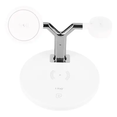 Polnilna postaja MagSafe 15 W za iPhone, Apple Watch in AirPods, LinQ - bela