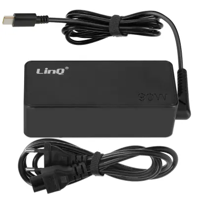 USB C Power Delivery 90 W omrežni polnilec, LinQ str. Prenosni racunalnik