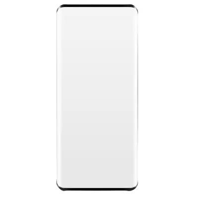 Kaljeno steklo Honor Magic 5 Pro trdote 9H, ukrivljeni robovi Crna