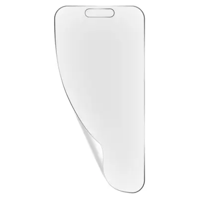 Nezlomljiva mehka in tanka folija za zaslon iPhone 15 in 15 Pro - prozorna