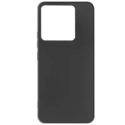 Ovitek iz mehkega silikona za Xiaomi Redmi Note 13 Pro, klasicen ovitek crn