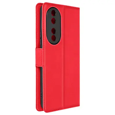 Držalo za kartico Honor 90 Folio Cover, serija tankih denarnic - rdeca