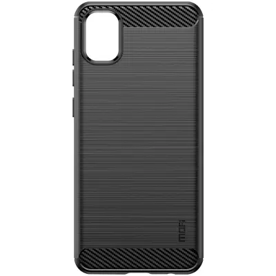 Mehka torbica za Samsung Galaxy A05, Black Carbon Effect - Classic Carb