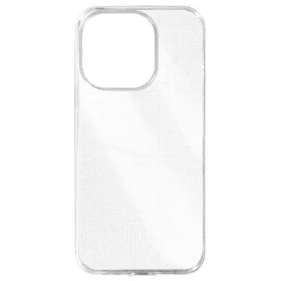 Silikonski ovitek za iPhone 15 Pro, serija Pureflex - prozoren