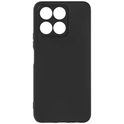 Ovitek za Honor X6a, silikon proti prstnim odtisom, serija klasicnih etuijev - crn