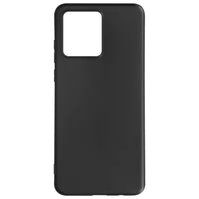 Mehka torbica Motorola Moto G84, silikonski gel, fleksibilna - crna