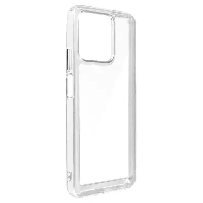 Trda torbica Realme Note 50, serija Classic Bump - prozorna