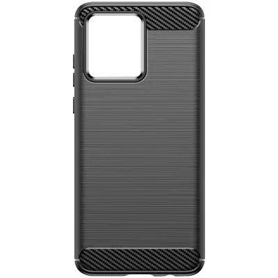 Mehka torbica Motorola Moto G84, Black Carbon Effect - Classic Carb