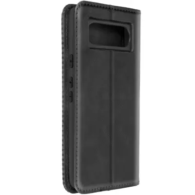 Ovitek za Google Pixel 8, Wallet Flip, zbirka Geo Black