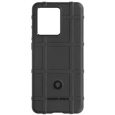 Ovitek za Motorola Edge 40 Neo 5G, odporen proti udarcem, serija Rugged Shield - crna