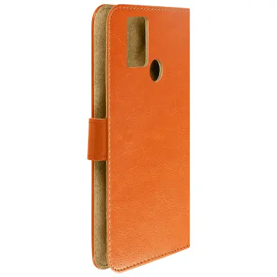 Logicom Solar Wallet Case, lepilni kavelj - rjava