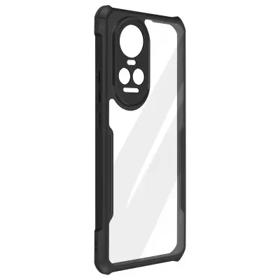 Hard Shell ojacani vogali, serija Classic Bump - crna str. Oppo Reno 10 in 10 Pro