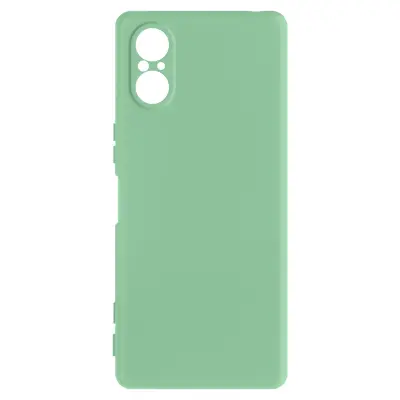 Silikonski ovitek Sony Xperia 5 V z mehkim zakljuckom - zelen
