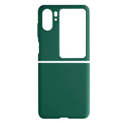 Trda torbica zelena, ultra tanka za Oppo Find N2 Flip