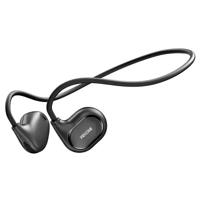 Žicne Bluetooth ušesne slušalke, 6H življenjska doba baterije - crne