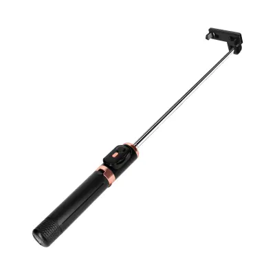 Raztegljiva Bluetooth selfie palica, nacin stojala - crna