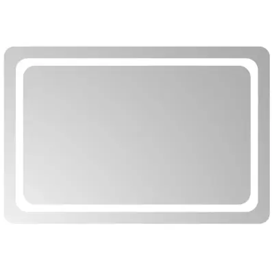 vidaXL LED kopalniško ogledalo 90x60 cm