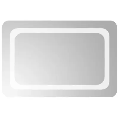 vidaXL LED kopalniško ogledalo 60x40 cm