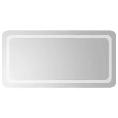 vidaXL LED kopalniško ogledalo 100x50 cm