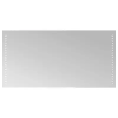 vidaXL LED kopalniško ogledalo 100x50 cm