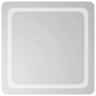 vidaXL LED kopalniško ogledalo 60x60 cm