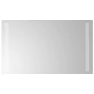 vidaXL LED kopalniško ogledalo 30x60 cm