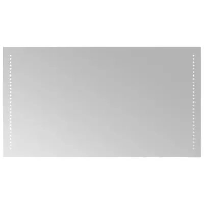 vidaXL LED kopalniško ogledalo 90x50 cm