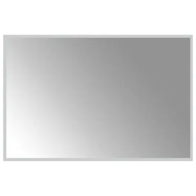 vidaXL LED kopalniško ogledalo 90x60 cm