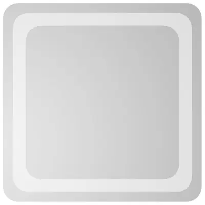 vidaXL LED kopalniško ogledalo 40x40 cm