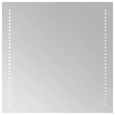 vidaXL LED kopalniško ogledalo 50x50 cm