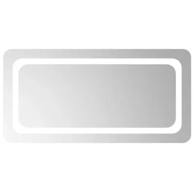 vidaXL LED kopalniško ogledalo 80x40 cm