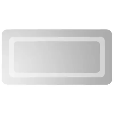 vidaXL LED kopalniško ogledalo 60x30 cm