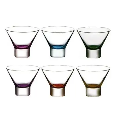 Set kozarec za sladoled Petra / 6 kos / steklo