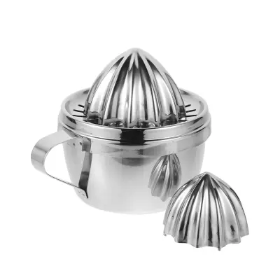 Ožemalec agrumov 12cm / 2 nastavka / inox