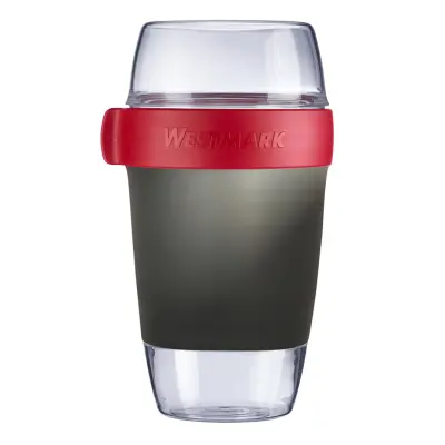 Lunch-Pot posoda za hrano 1150ml / sivo-rdeča / abs, pp