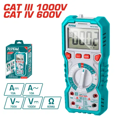 Digitalni multimeter, CATIII1000V/CATIV600V (TMT47503)